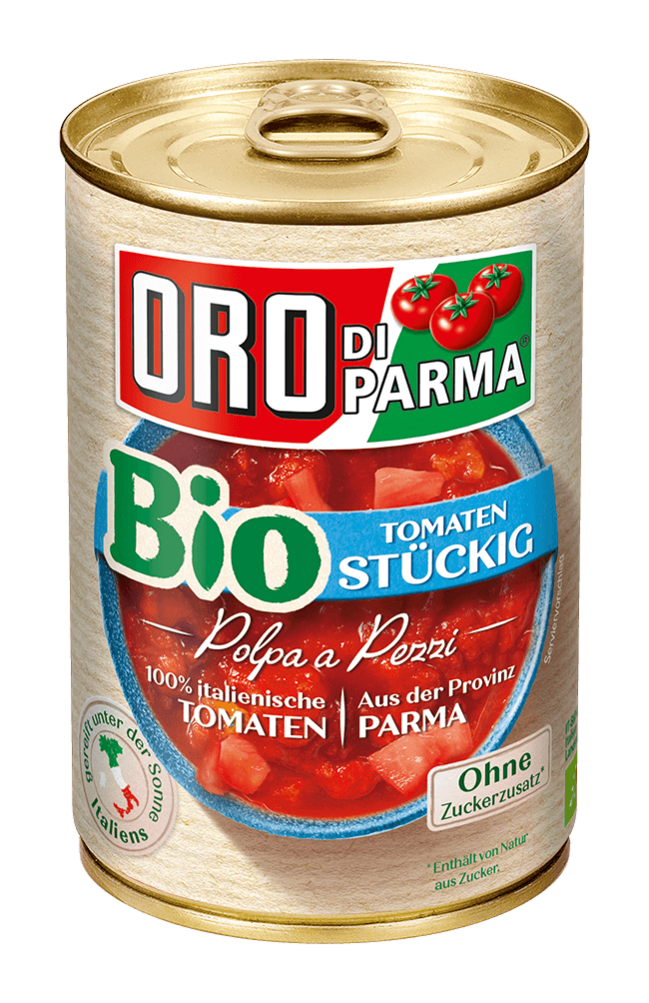 BIO stückige Tomaten von ORO di Parma