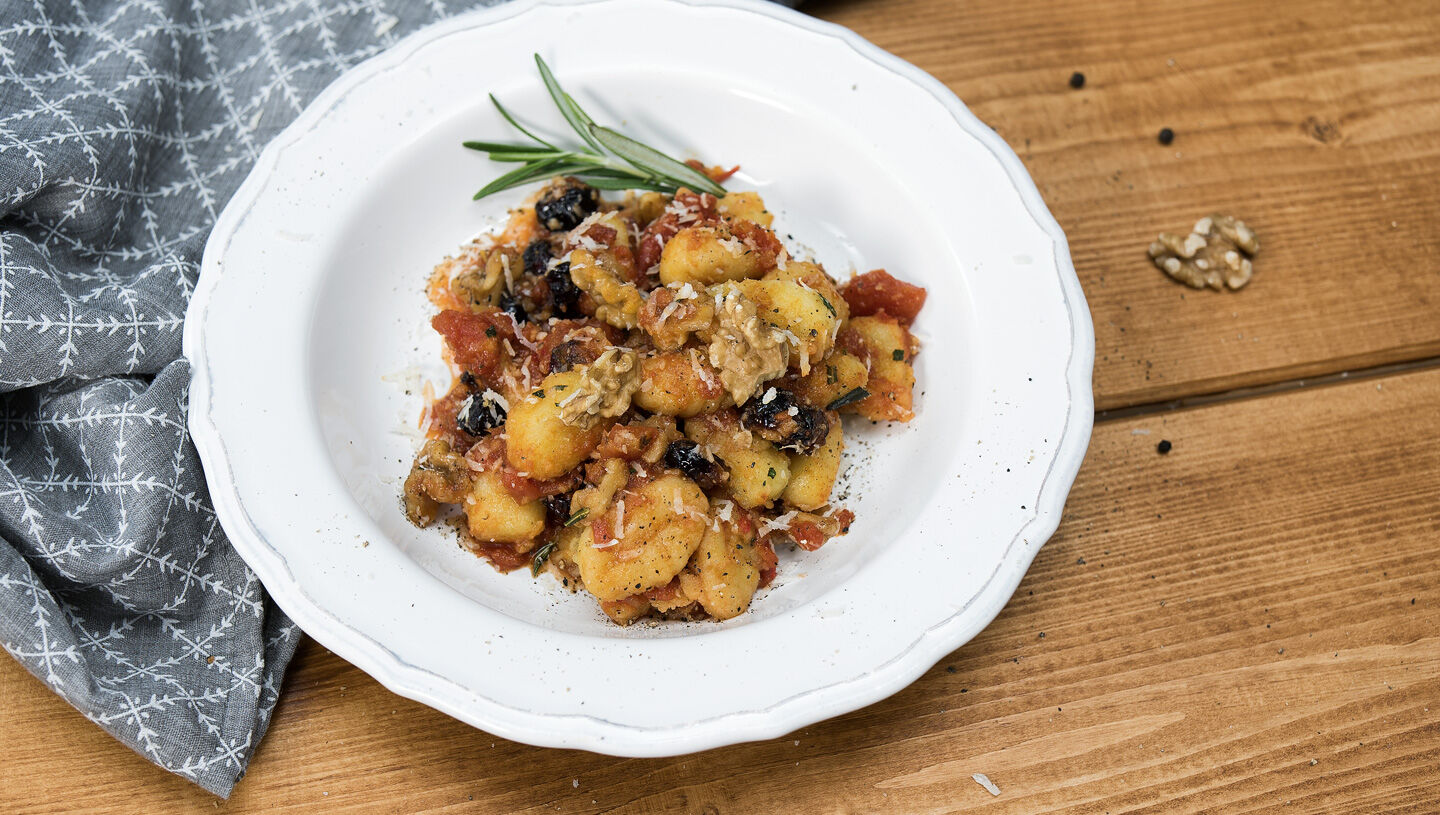 Rosmarin-Gnocchi in scharfer Sauce | ORO di Parma