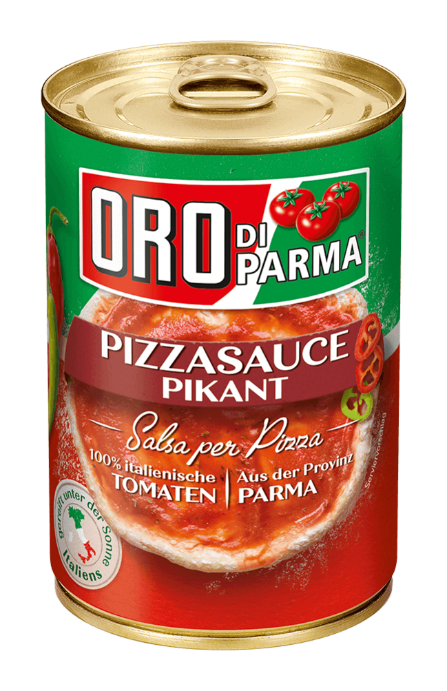 Pizzasauce Pikant von ORO di Parma 425ml