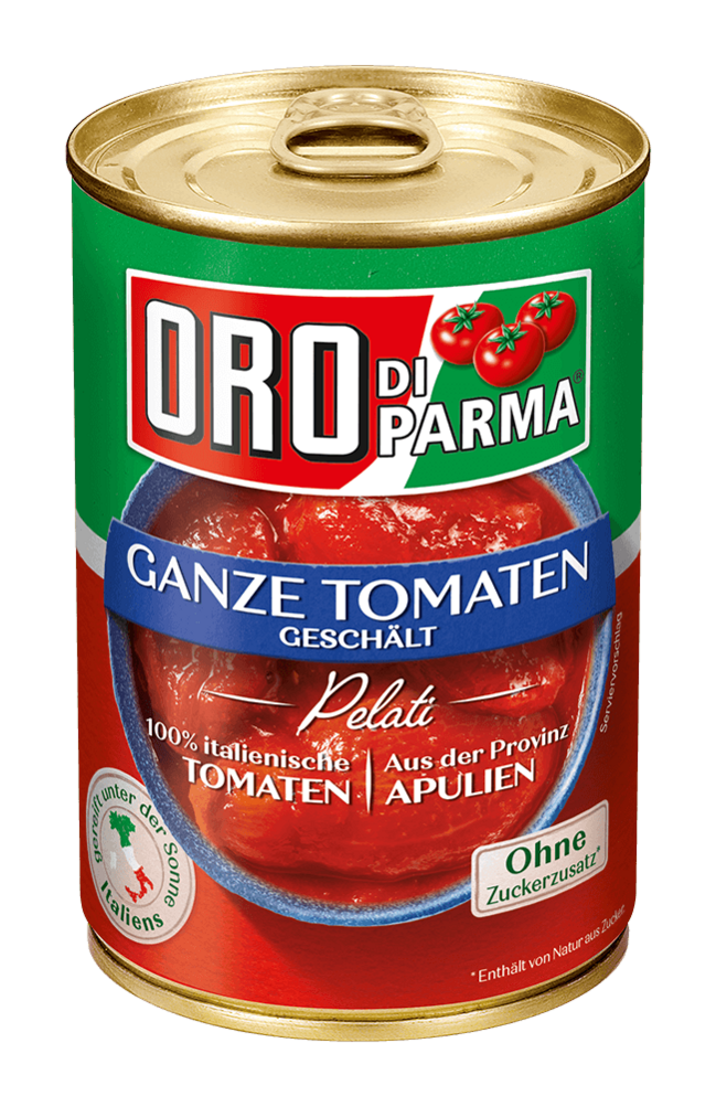 Ganze geschälte Tomaten