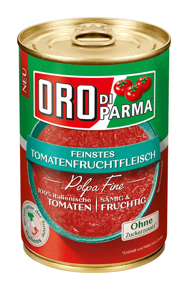 Feinstes Tomatenfruchtfleisch von ORO di Parma