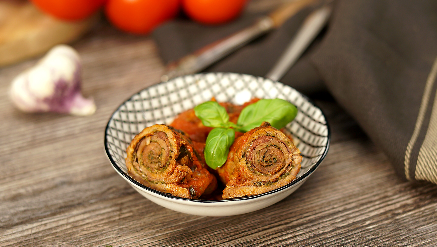 Rezept für Involtini al Pomodoro | ORO di Parma